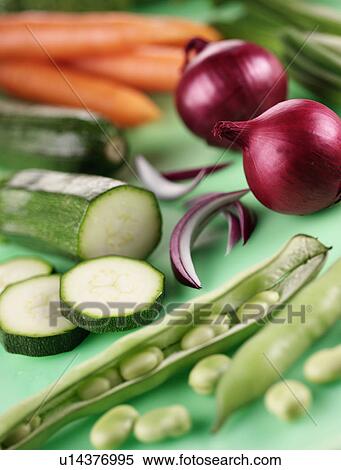 Cut Vegetables - Non Exclusive View Large Photo Image Stock Photography - Cut Vegetables - Non Exclusive. Fotosearch