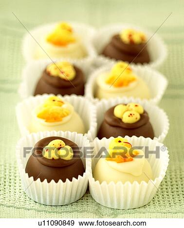 Easter chocolates View Large Photo Image Stock Photo - Easter chocolates. Fotosearch