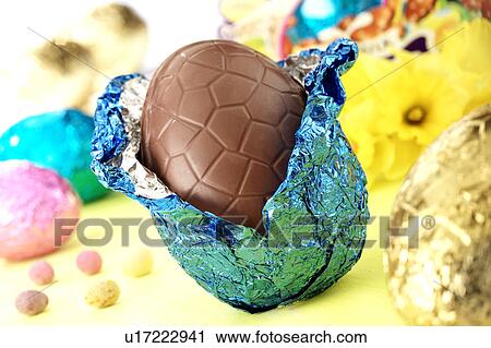 Stock Image - Easter eggs. Fotosearch
