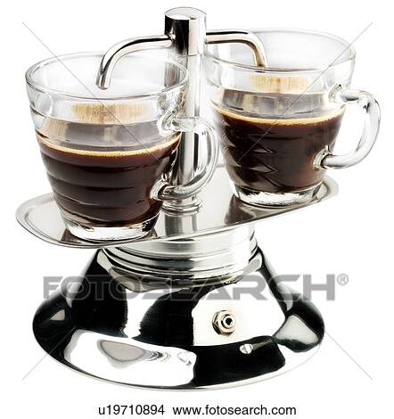 Picture - Espresso Coffee Maker - Non Exclusive. Fotosearch