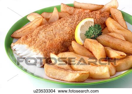 Picture - Fish And Chips - Non Exclusive. Fotosearch