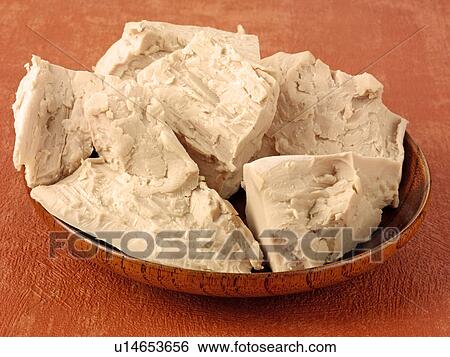Stock Photograph - Fresh Yeast - Non Exclusive. Fotosearch