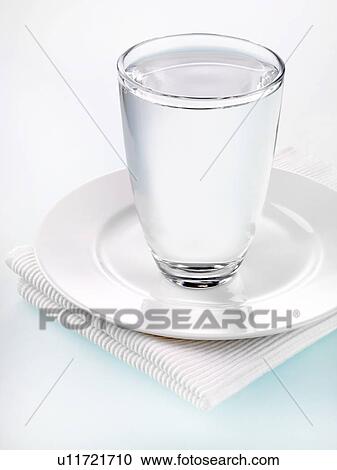 Stock Image - Glass Of Water. Fotosearch