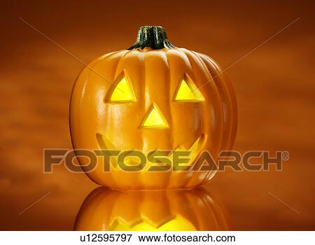 Halloween Pumpkin - Non Exclusive View Large Photo Image Stock Photo - Halloween Pumpkin - Non Exclusive. Fotosearch