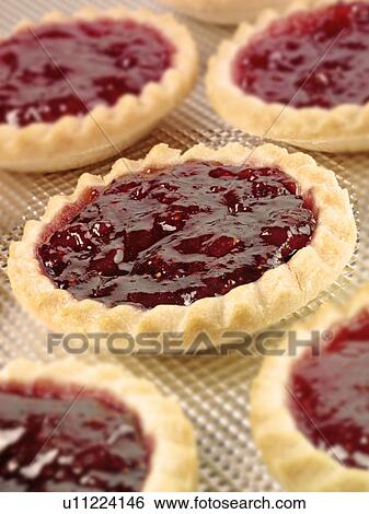 Jam Tarts - Non Exclusive View Large Photo Image Stock Photograph - Jam Tarts - Non Exclusive. Fotosearch