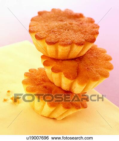 Stock Photograph - Lemon Fairy Cakes. Fotosearch