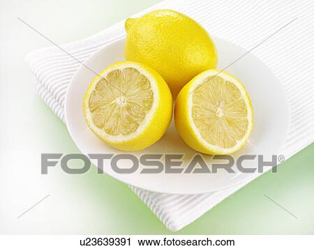 Stock Image - Lemons. Fotosearch