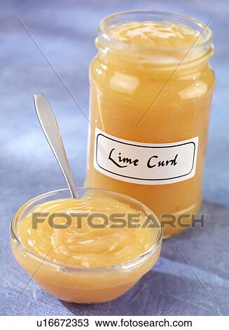 Stock Image - Lime Curd - Non Exclusive. Fotosearch