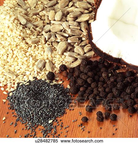 Mixed seeds View Large Photo Image Stock Photography - Mixed seeds. Fotosearch
