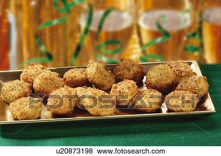Mozzarella and parsley bites View Large Photo Image Stock Photo - Mozzarella and parsley bites. Fotosearch