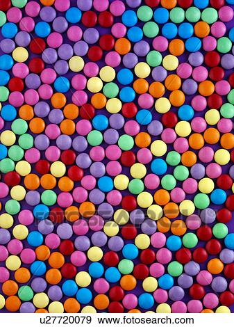 Stock Photo - Multicoloured Candy Sweets - Non Exclusive. Fotosearch