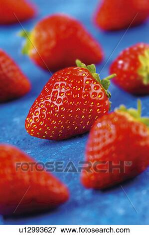 Stock Photo - Organic Strawberries. Fotosearch