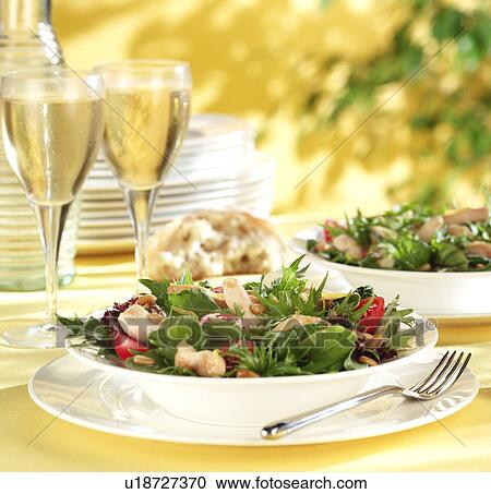Outdoor Salad - Non Exclusive View Large Photo Image Stock Image - Outdoor Salad - Non Exclusive. Fotosearch