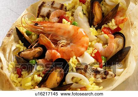 Stock Photography - Paella. Fotosearch