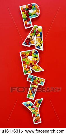 Party Jelly Beans on Red - Non Exclusive View Large Photo Image Stock Photography - Party Jelly Beans on Red - Non Exclusive. Fotosearch