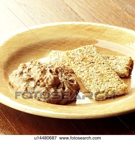 Peanut butter and sesame seed bars View Large Photo Image Stock Photo - Peanut butter and sesame seed bars. Fotosearch