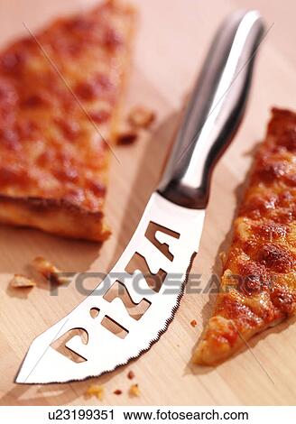 Stock Image - Pizza Knife - Non Exclusive. Fotosearch