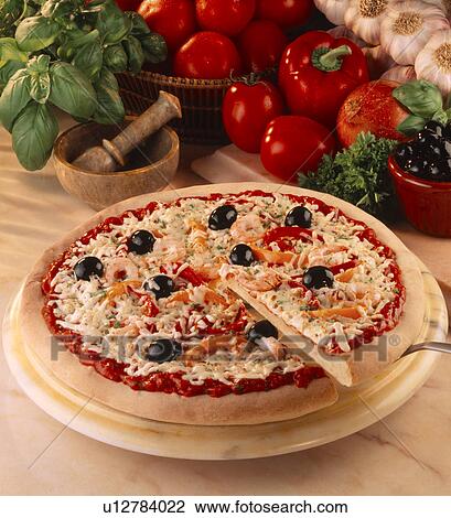 Stock Image - Pizza - Non Exclusive. Fotosearch