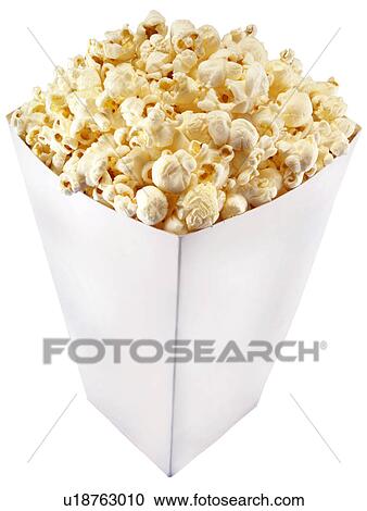 Popcorn on White - Non Exclusive View Large Photo Image Stock Image - Popcorn on White - Non Exclusive. Fotosearch