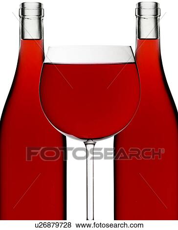 Red Wine Glass And Bottles - Non Exclusive View Large Photo Image Stock Photo - Red Wine Glass And Bottles - Non Exclusive. Fotosearch