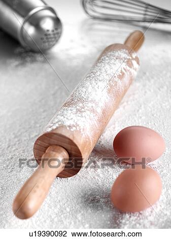 Stock Image - Rolling Pin. Fotosearch