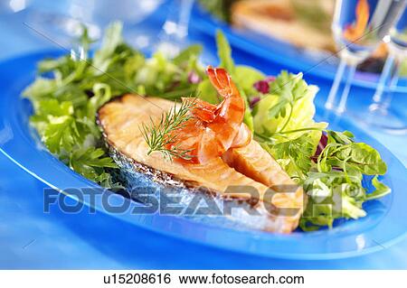 Stock Photograph - Salmon. Fotosearch