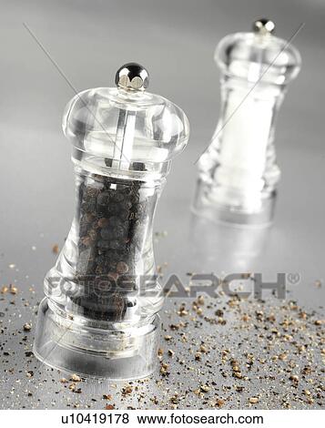 Stock Photo - Salt and Pepper. Fotosearch