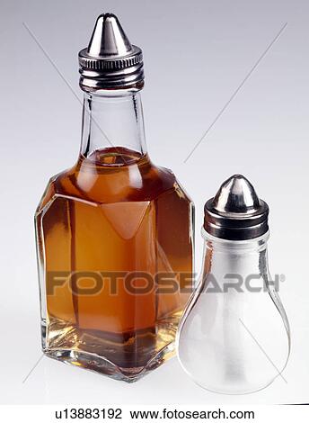 Stock Image - Salt and Vinegar - Non Exclusive. Fotosearch