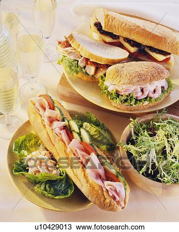Sandwiches View Large Photo Image Stock Image - Sandwiches. Fotosearch