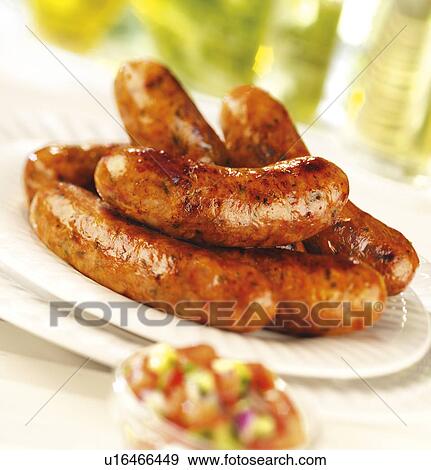 Sausages View Large Photo Image Stock Photo - Sausages. Fotosearch