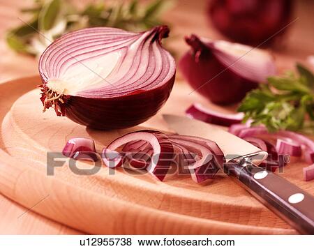 Sliced Red Onion - Non Exclusive View Large Photo Image Stock Photo - Sliced Red Onion - Non Exclusive. Fotosearch