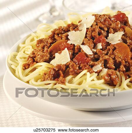 Spaghetti Bolognese - Non Exclusive View Large Photo Image Stock Photography - Spaghetti Bolognese - Non Exclusive. Fotosearch