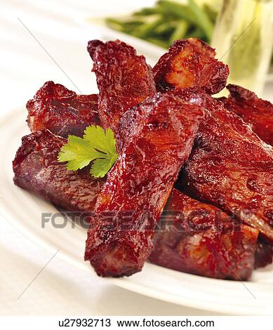 Stock Image - Spare Ribs. Fotosearch