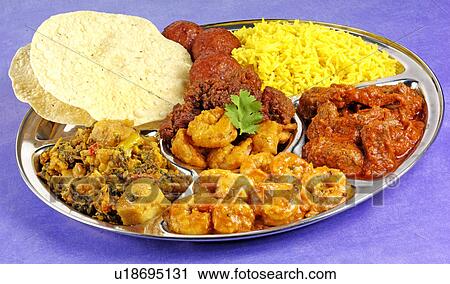 Thali on Purple - Non Exclusive View Large Photo Image Stock Image - Thali on Purple - Non Exclusive. Fotosearch