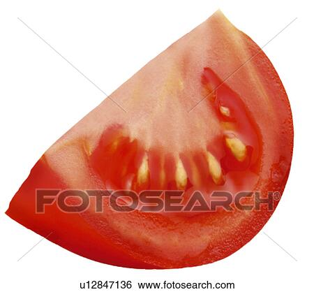 Stock Photograph - Tomato Segment - Non Exclusive. Fotosearch