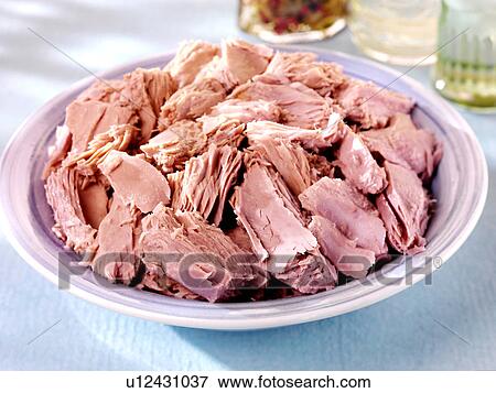 Tuna Chunks in Bowl - Non Exclusive View Large Photo Image Stock Photo - Tuna Chunks in Bowl - Non Exclusive. Fotosearch