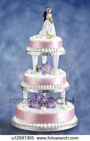 Stock Photography - Wedding cake. Fotosearch