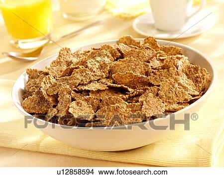 Wheatflakes cereal View Large Photo Image Picture - Wheatflakes cereal. Fotosearch