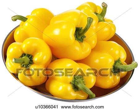 Yellow Peppers on White - Non Exclusive View Large Photo Image Stock Image - Yellow Peppers on White - Non Exclusive. Fotosearch