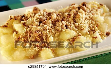 Apple Crumble - Non Exclusive View Large Photo Image Picture - Apple Crumble - Non Exclusive. Fotosearch