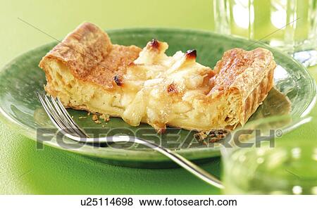 Stock Photo - apple danish bar. Fotosearch