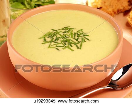 Stock Photography - Asparagus Soup - Non Exclusive. Fotosearch
