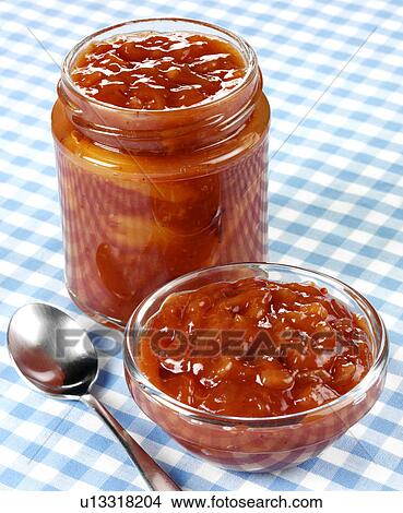 Picture - Autumn Fruit Chutney Without Label - Non Exclusive. Fotosearch