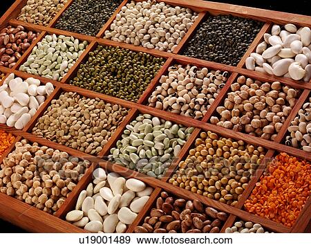 Stock Photo - Beans And Pulses - Non Exclusive. Fotosearch