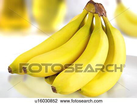 Stock Image - Bunch of bananas. Fotosearch