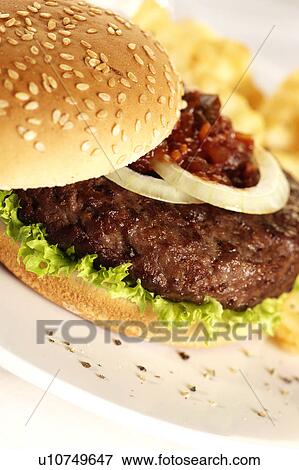 Stock Photo - Burger. Fotosearch
