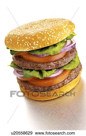 Burger View Large Photo Image Stock Photo - Burger. Fotosearch