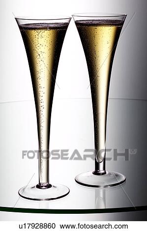 Champagne flutes View Large Photo Image Stock Image - Champagne flutes. Fotosearch