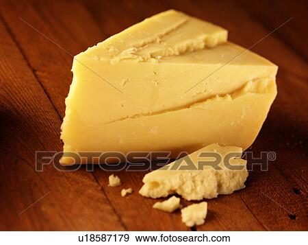 Stock Photo - Cheddar Cheese - Non Exclusive. Fotosearch