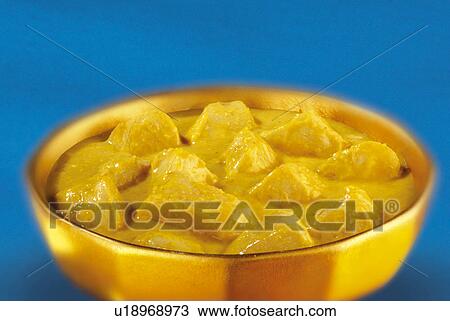 Stock Image - Chicken Korma - Non Exclusive. Fotosearch